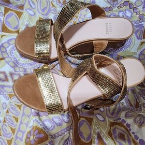 Stuart Weitzman Gold Women's Sandals